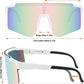 MALIDAK Sports Sunglasses for Mens Women Youth Baseball Sunglasses UV400 Protection Men Cycling Glasses