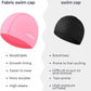 Firesara Fabric Swim Cap, High Elasticity Swimming Cap Keeps Hair Clean Breathable Fit Both Long Hair Short Hair, Swim Caps Woman Girls Men Kids One Size Hat