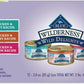 Blue Buffalo Wilderness Wild Delights High Protein Grain Free, Natural Adult Meaty Morsels Wet Cat Food, Ⲥhicken & Turkey, 𝙲hicken & Trout, 𝐂hicken & Salmon 3-oz cans (12 count - 4 of Each Flavor)