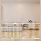 TSAYAWA Baby Gate Extra Wide Fits 71.5-85.8 inch Wide Opening - Dog Pet Gates for Doorways Stairs No Drilling Pressure Mounted - Large Child Safety Gate Indoor Outdoor White