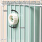 2 in 1 Food Hay Feeder for Guinea Pig, Rabbit Feeder, Indoor Hay Feeder for Guinea Pig, Rabbit, Chinchilla, Feed Bowls Use for Grass & Food (Pink)