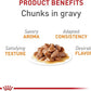 Royal Canin Hair & Skin Care Chunks in Gravy Wet Cat Food Pouch, 3 oz pouch (12-count)