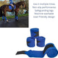 Horse Leg Bandage/Horse Leg wrap (Set of 4) Red, Blue, Navy Blue, and Black (Blue)