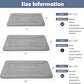 JoicyCo Dog Crate Bed Pad Mat, 36 in Non Slip Bottom Washable Kennel Pad for Medium and Large Dogs, Clay Gray