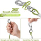 Tie Out Cable for Dogs,50FT Dog Leads,Heavy Duty Tie Out Cable for Large Dogs Up to 125lbs,Durable Dog Runner Tether Line for Outdoor,Yard