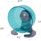 Petest Hamster Exercise Wheel, Silent Spinner Hamster Running Wheels, Diameter 6.7 inch, Green