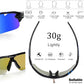 BangLong Polarized Sports Sunglasses Cycling Sun Glasses for Men Women with 5 Interchangeable Lenes for Running Baseball Golf