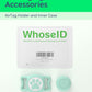 IP68 Waterpoof Dog Airtag Holder, Stretchy Silicone Full Body Covered Apple Air Tag Holder for Dog Cat Collar Fit All Width Collar (Green/Pink, 2 Pack)