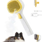 FURGO 3-in-1 Pet Steam Brush for Dogs & Cats – Reduces Static, Short-Pin Head for Short Hair, One-Click Release Button, Dog Spray Brush for Shedding Control (Short)