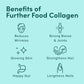 Further Food Chocolate Marine Collagen Peptides Powder, Wild Caught, Sustainable, Type 1, 2 & 3 Collagen, Gut + Joint Support, Hair, Skin, Nails, Sugar-Free 7.41 oz