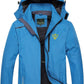 GIISAM Mens Windproof Jacket Waterproof Lightweight Mountain Sport Jacket for Men Hooded Windbreaker Raincoat