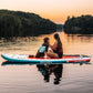 iROCKER Cruiser 7.0 Inflatable Stand Up Paddle Board Premium SUP and Accessories - Beginner Friendly - Extra Wide Base - Tandem Capable