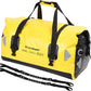 WILD HEART Waterproof Motorcycle Duffel Bag PVC500D Double-bottom With Rope Straps and Inner Pocket 40L 66L 100L for Kayaking, Camping, Boating,Motorcycle