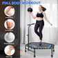 ONETWOFIT 42"/45" Rebounder Trampoline for Adults, Silent Mini Trampoline Indoor Exercise Fitness Trampoline Bungee Rebounder Workout Max Load 330lbs