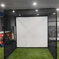 YUNIC Golf Driving Cage with Metal Frame - Choose Standard Hitting Target or Simulator Impact Screen