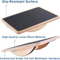 StrongTek Professional Wooden Balance Board, Rocker Board, Wood Standing Desk Accessory, Balancing Board for Under Desk, Anti Slip Roller, Core Strength, Stability, Office Wobble Boards