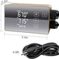 Digital LCD Temperature Controller, User-Friendly Operation, Gloden, 110V, HTHC04G-US-PID