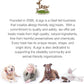 Peanut Butter & Carob Chips Dog Treats – Healthy, Crunchy, Vegan Biscuits with Whole & Real Ingredients – All Natural & USA‐Baked, (7 Ounce, Pack of 3)