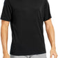 MIER Men's Quick Dry Workout Shirts Moisture Wicking Running Athletic Performance T-Shirts Recycled Polyester Top Tee