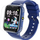 Goodatech 1.69'' Kids Smart Watch 4-12 Years Boys Girls, 26 Puzzle Games,HD Camera,Video Music Player,Pedometer,Flashlight,Alarm Clock,Learn Card,Audio Book,Smartwatch for Children Gifts (Blue)