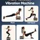 Vibration Plate Exercise Machine, Vibration Plate Platform for Lymphatic Drainage, 200 Adjustable Speeds Power Shaping Vibrating Plate Helps Weight Loss, Shaping, Max Weight 450 Lbs