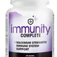 Immunity Complete - 20-in-1 Immune System Booster Formula with Cat's Claw, Quercetin, Vitamin C, and Olive Leaf Extract 60ct