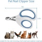 Cats & Dogs Pets Nail Clippers & Trimmers Rabbit Nail Clippers cat Nail Clippers for Indoor Cats cat Claw Clippers with Safety Guard Professional Grooming Tool for Cat Kitten