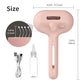 3-in-1 Self-Cleaning Steam Brush - Anti-Static, for Grooming Long & Short Pet Hair, Reduces Shedding, Pink