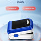 Pulse Oximeter Fingertip Oxygen Monitor Fingertip Pulse Ox Heart Rate and SpO2 Finger Pulse Oximeter for SpO2/Heart Rate/Perfusion Index Blood Oxygen Saturation Monitor with Battery Lanyard (Blue)