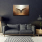 Fantasy Angel Stretched Canvas Wall Art for Living Room Bedroom Home Decoration,Abstract Anime Picture Print Painting Decor Artwork,Mysterious Wing Man Gallery Wrapped Gift,Inner Frame 24x36 Inches