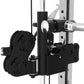 Altas Strength Folding Home Gym Smith Machine with Pulley System Gym Squat Rack Weight Bar Upper Body Strength Training Leg Developer Commercial Fitness Equipment Included Accessories 3101