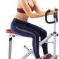 Marcy Squat Rider Machine for Glutes and Quads Workout XJ-6334, Silver & Black