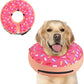 Supet Inflatable Dog Cone Collar Alternative After Surgery, Doggie Neck Donut Collar Recovery ECollar, Soft Dog Cone for Small Medium Large Dogs