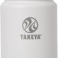 Takeya Actives Water Bottle with Spout Lid - Bottle with Double Stainless Steel Insulation - Dishwasher Safe & BPA-Free - Bottle with Spout Lid & Removable Bumper - 24 oz, Ombre Morning Mist