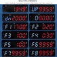 DEGOTM Mini LED Gym Timer - Interval Count Down/Up Clock Stopwatch With 1 Inch Ultra-Clear Digital Display - Home Gym Accessories