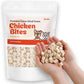 Freeze Dried Raw Single Ingredien Chicken Bite Dog Treats & Cat Treats – 15oz Chicken Breast - High Protein, Grain Free, Bite-Sized, Weight Control Training Treats Snacks