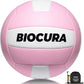 Softy Volleyball, Durable PU Leather,Waterproof Indoor Outdoor Soft Volleyball for Beach Game Gym Training (Official Size 5)