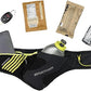 Nathan Peak Running Hydration Waist Pack Belt w/ Speed Draw Flask Water Bottle, 18oz/535 ml Push/Pull Race Cap, Expandable Zippered Stretch Pocket