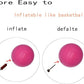 Small Exercise Ball for Between Knees, 6 inch Pilates Ball with Pump, Mini Yoga Core Ball Physical Therapy