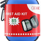 I GO 85 Pieces Hard Shell Mini Compact First Aid Kit, Small Personal Emergency Survival Kit for Travel Hiking Camping Backpacking Hunting Marine Car