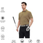 Men's Golf Polo Shirts Short Sleeve Striped Performance Moisture Wicking Dry Fit Golf Shirts for Men