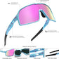 Polarized Sports Sunglasses for Men and Women Cycling Glasses UV Protection Goggles for Mountain Bike Running Fishing