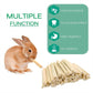 300g Snacks Sweet Bamboo Chew Toy for Rabbits Chew Sticks for Hamster Chinchilla Guinea Pig,Molar Treats Snack for Small Animals