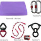 DASKING Aerial Silks Starter Kit - Durable 11Yards of Aerial Yoga Hammock with Hardware, Aerial Swing for Acrobatic Flying Yoga & All Levels (Aerial Rigging Point Up to 14ft)