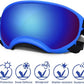 Medium Dog Sunglasses with Adjustable Strap UV Protection, Winproof Dog Puppy Sunglasses, Suitable for Medium Dog Pet Glasses, Dogs Eyes Protection,Soft Dog Goggles