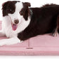MADE 4 PETS Dog Crate Pad Bed for Large Dogs, Washable & Reversible, Anti-Slip Kennel Mat for Cozy Sleeping, Soft Fluffy Dog Bed for Indoor & Outdoor Use, 36"x27", Pink