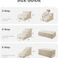 Made4Pets Dog Stairs for High Bed, Extra Wide Pet Stairs for Bed Couch Sofa, 35D Foam Pet Steps for Small Dogs and Cats, Non-Slip Bottom Dog Steps, Beige, 5 Steps