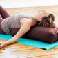 Sol Living Yoga Bolster Pillow Rectangular Meditation Cushion Cotton Meditation Accessories for Restorative Yoga Meditation Pillow Yoga Pillow Firm Body Pillow Bolster Pillow for Legs Removable Cover