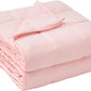 yescool Weighted Blanket for Adults (30 lbs, 88" x 104", Pink) Cooling Heavy Blanket for Sleeping Perfect for 290-310 lbs, King Size Breathable Blanket with Premium Glass Bead, Machine Washable
