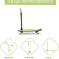 Chillafish Skatieskootie Customizable Training Skateboard and Lean-to-Steer Scooter with Detachable Stability Handlebar, Ages 3+